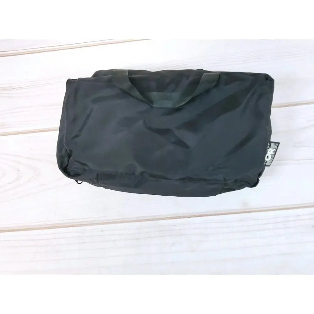 Vintage Outdoor Research Travel Pouch Medium Made In USA Travel Bag Black